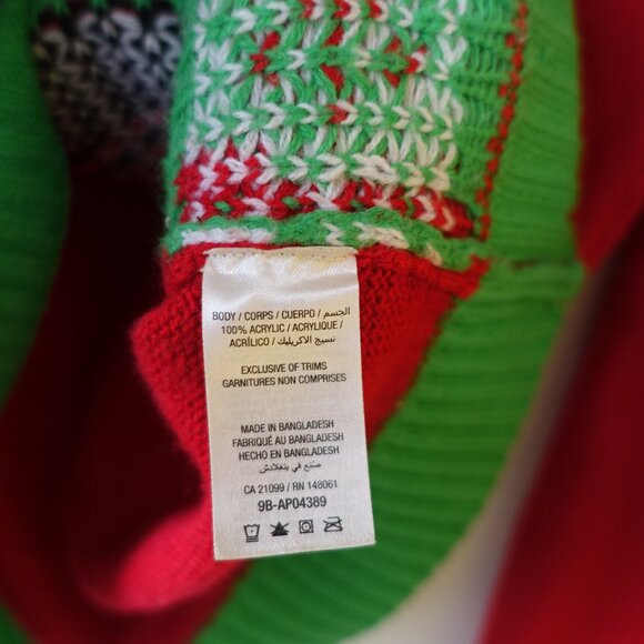 Ardene Meaowy Ugly Christmas Sweater Cat lady Xmas S SM Small - Picture 11 of 15